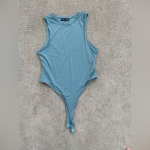 Shein green/blue/teal body suit